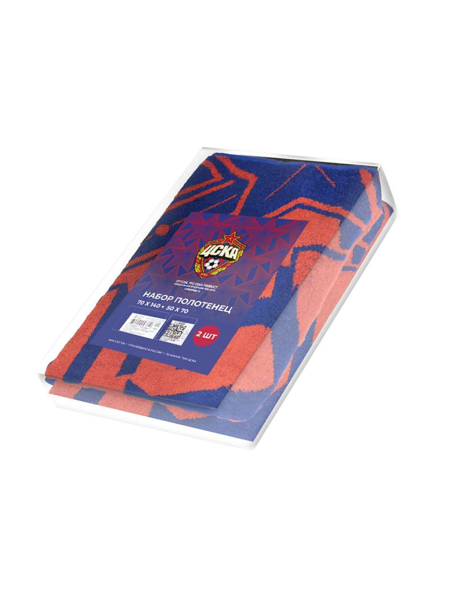 Комплект полотенец ЦСКА красно-синих