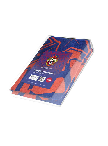 Комплект полотенец ЦСКА красно-синих