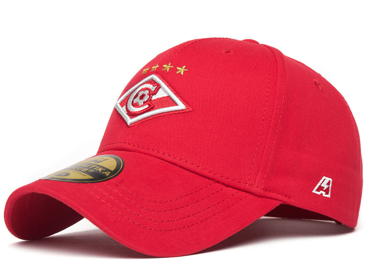 Бейсболка Спартак 120356 красная
