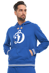 Толстовка Динамо с капюшоном, голубая, 739060