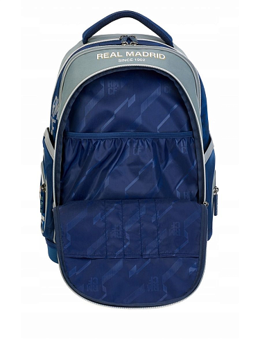 Школьный рюкзак Реал Мадрид, сине-серый RM-180