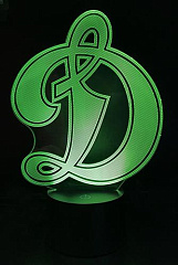 3D светильник Динамо Old