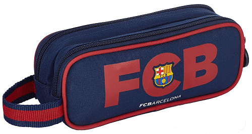 Пенал Барселона, красно-синий, два отделения FC-138