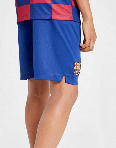 Детская форма Барселона 2019/2020 домашний комплект (футболка и шорты)