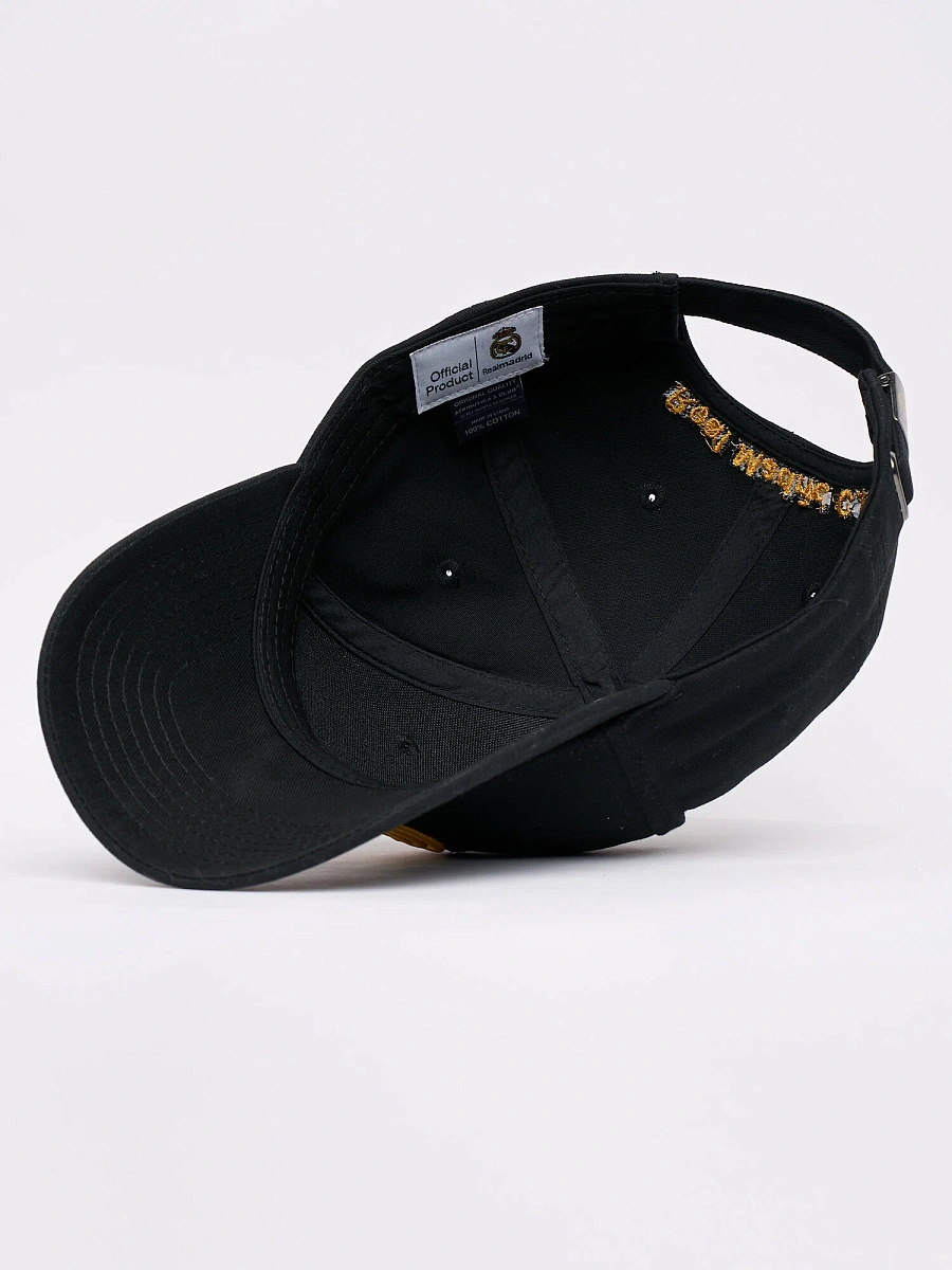 Бейсболка Реал Мадрид черная 10378