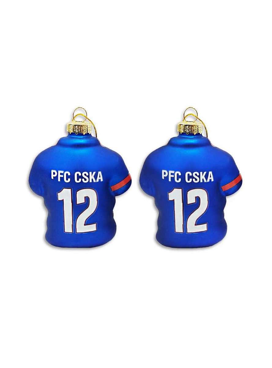 Набор ёлочных игрушек PFC CSKA (2 шт.)		