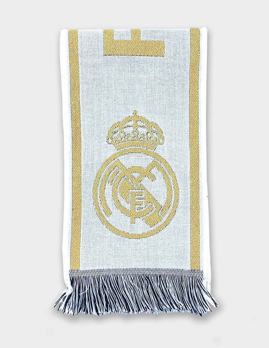 Шарф Реал Мадрид RM4BUF14, бело-золотой