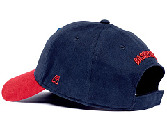 Бейсболка подростковая ПБК ЦСКА 207111 красно-синяя