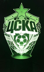 3D светильник ЦСКА