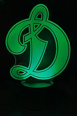 3D светильник Динамо Old