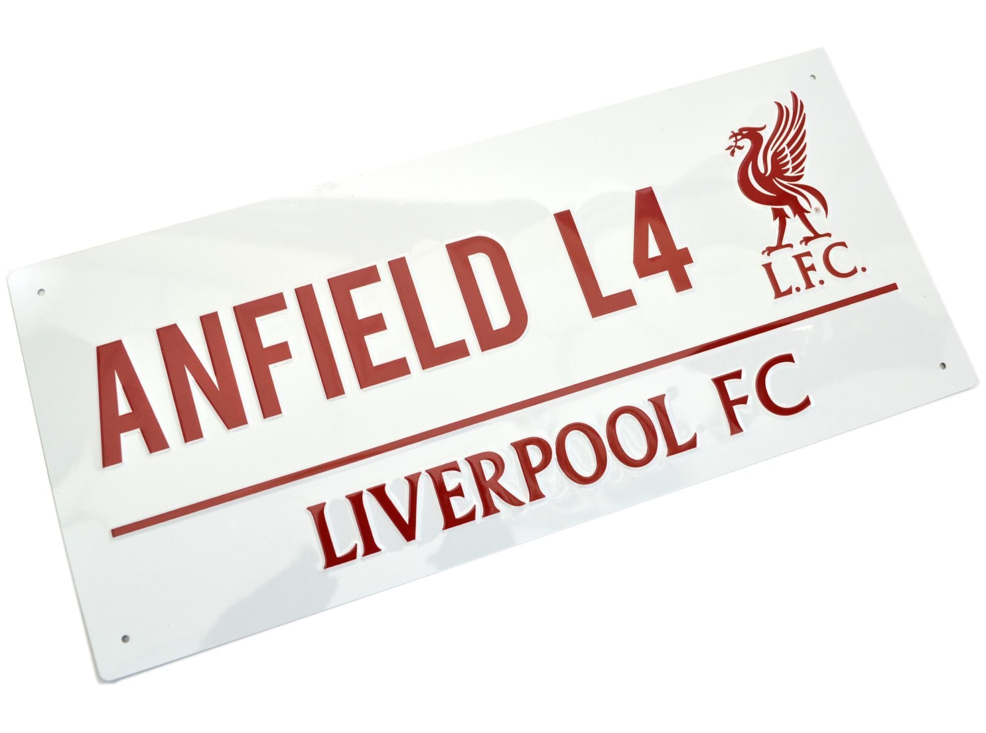 Табличка Ливерпуль Anfield Street Sign