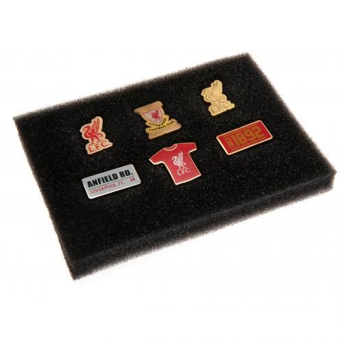 Набор значков Ливерпуль 6 Piece Badge Set