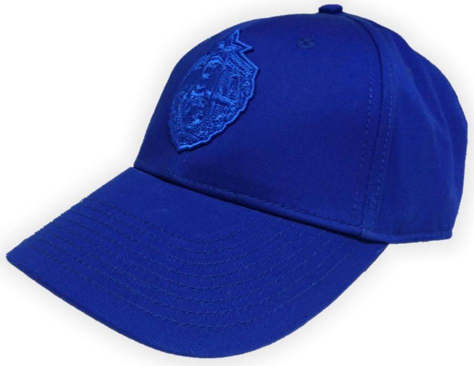 Бейсболка Blank Plain X PFC CSKA с эмблемой, цвет однотонный васильковый