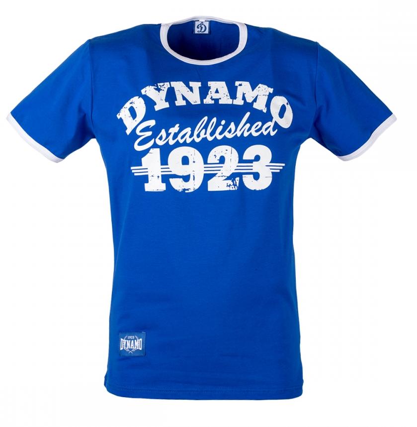 Футболка Динамо "Dynamo 1923" василек