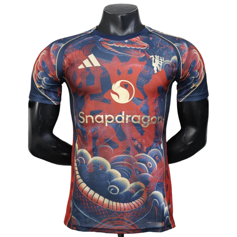 Футболка игровая Манчестер Юнайтед 2025/2026 Dragon Special Edition (Player version)