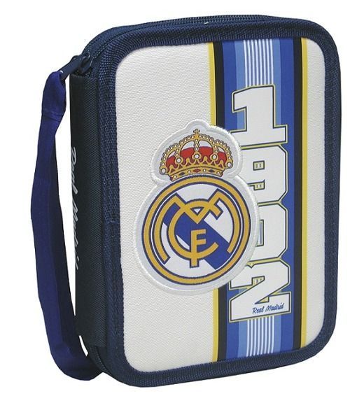 Пенал Реал Мадрид Double Pencil Case with equipment 1902