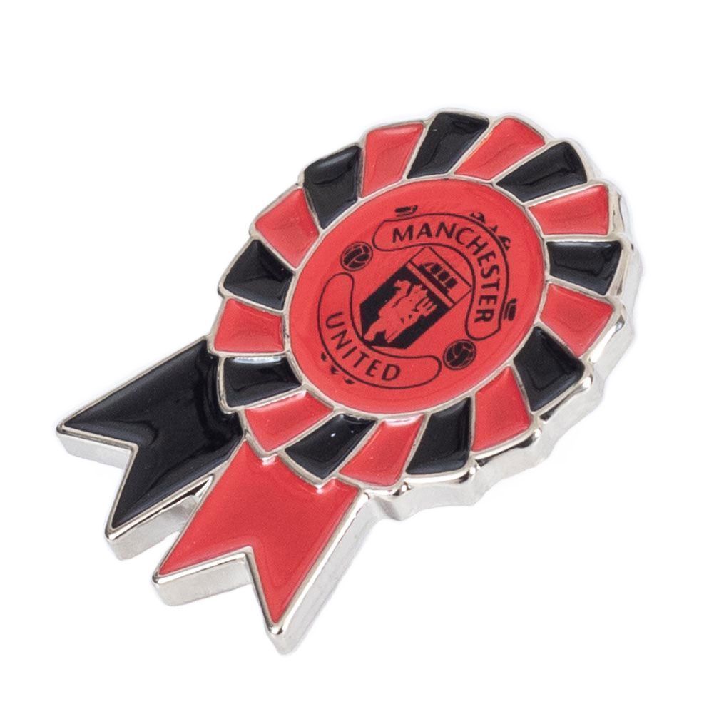 Значок Манчестер Юнайтед Rosette Badge
