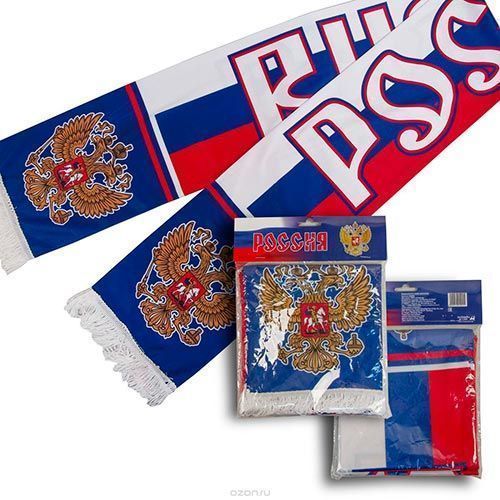 Шарф Россия летний 05005