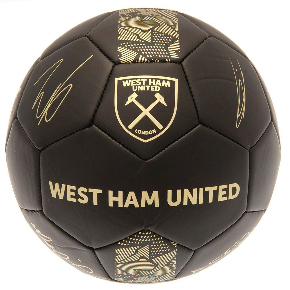 Мяч Вест Хэм Football Signature Gold PH