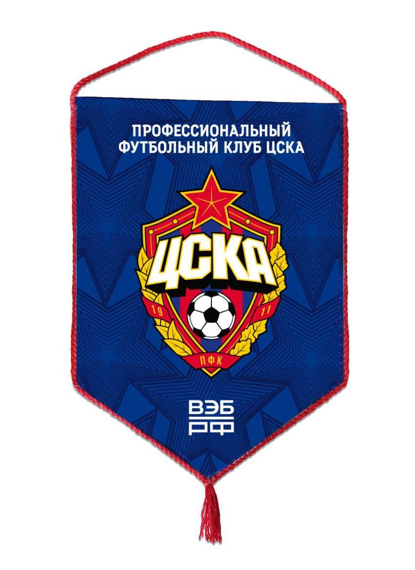 Вымпел ЦСКА ВЭБ РФ ЦСКА 15 х 22