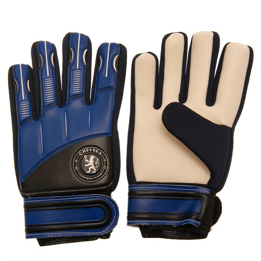 Вратарские перчатки Челси подростковые Goalkeeper Gloves Yths DT, 10-12 лет