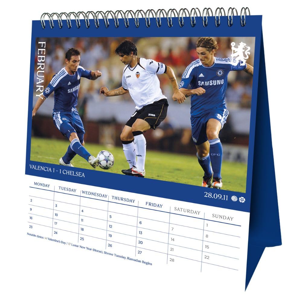Календарь Челси настольный Desktop Calendar 2026