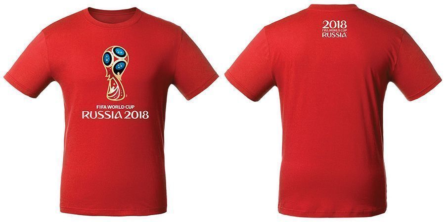 FIFA-Футболка "Эмблема", цв.красный