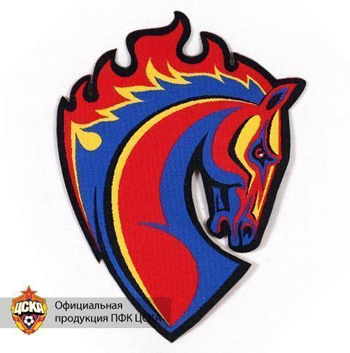 Термонашивка ЦСКА "Талисман" 55 мм