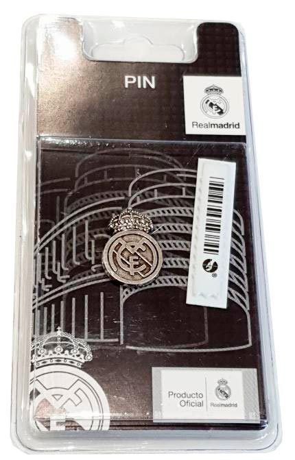 Значок Реал Мадрид PIN ESCUDO PLATEADO цвет серебро