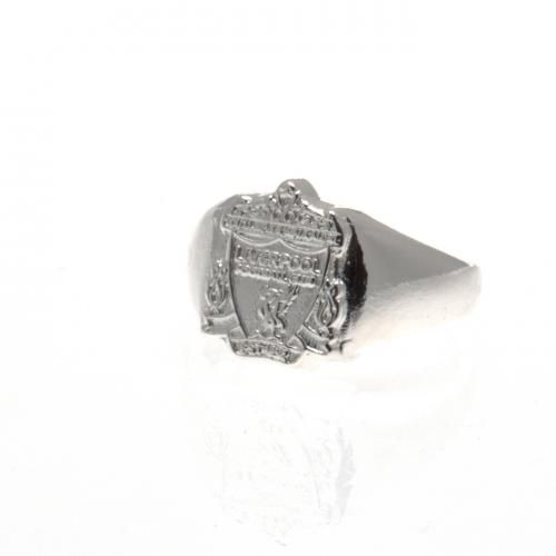 Кольцо Ливерпуль Silver Plated Crest Ring