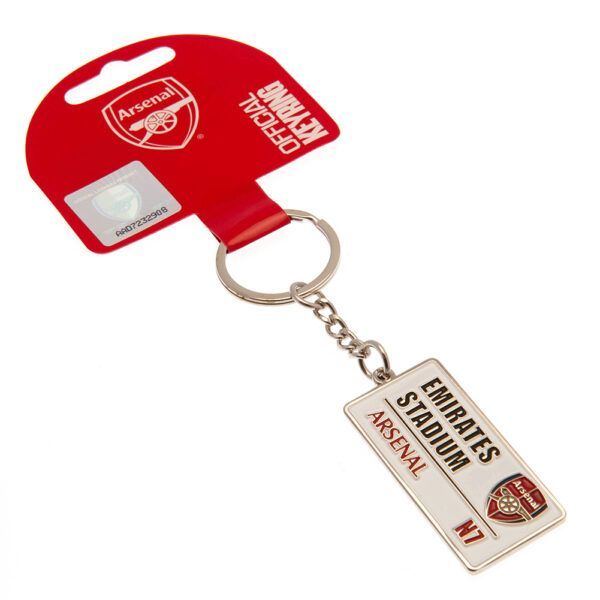 Брелок Арсенал Street Sign Keyring