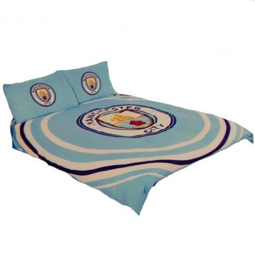 Постельное белье Манчестер Сити 2 спальное Double Duvet Set PL