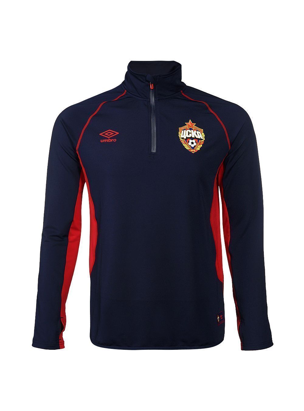 Топ тренировочный детский ЦСКА на молнии UMBRO т./синий 360118