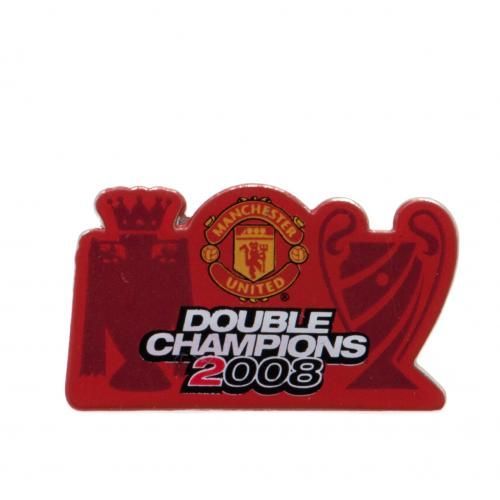 Значок Манчестер Юнайтед Badge Double Champions