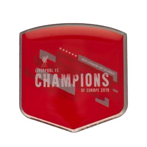 Значок Ливерпуль Champions Of Europe Badge