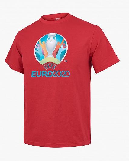 Футболка "ЕВРО 2020", красная