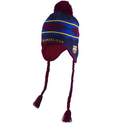Подростковая шапка-ушанка Барселона Knitted Hat RBL JUNIOR