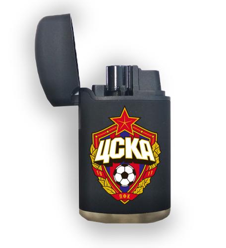 Зажигалка ЦСКА Zenga, цвет черный