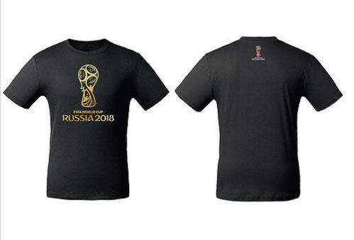 FIFA-Футболка "Эмблема золотая", цв.черный