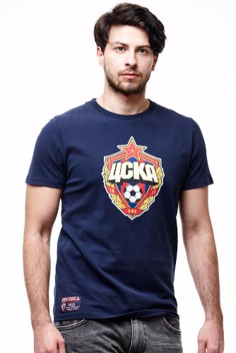 Футболка ЦСКА темно-синяя 137040