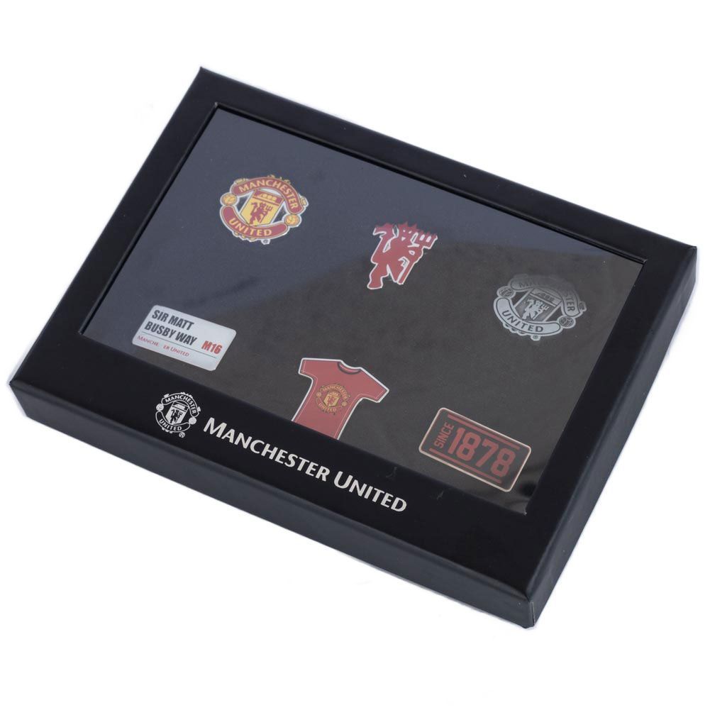 Набор значков Манчестер Юнайтед 6pc Badge Set