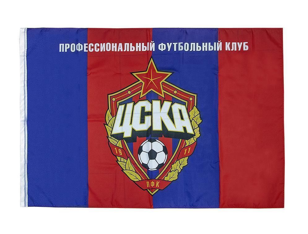 Флаг "Эмблема ЦСКА" 90х135