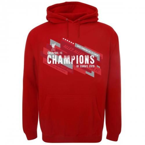 Толстовка Ливерпуль Champions Of Europe Hoodie Mens