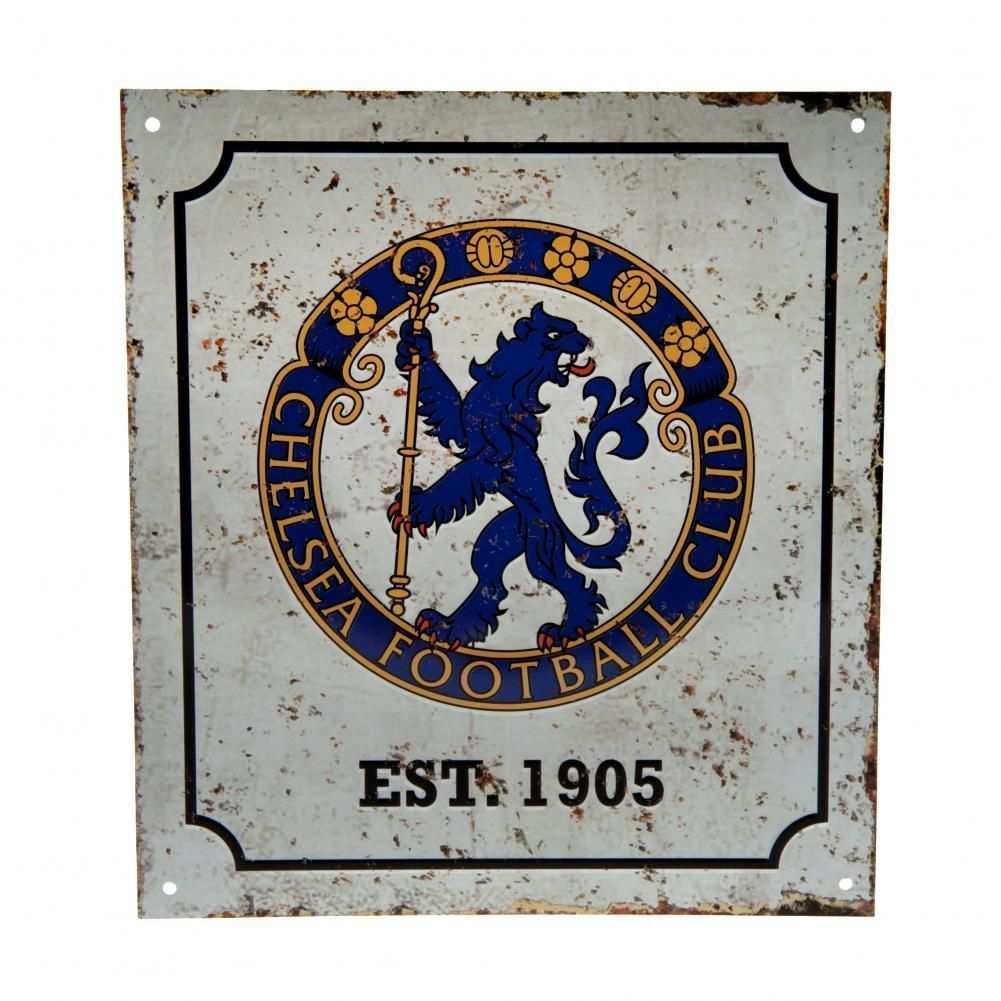Табличка Челси Retro Logo Sign