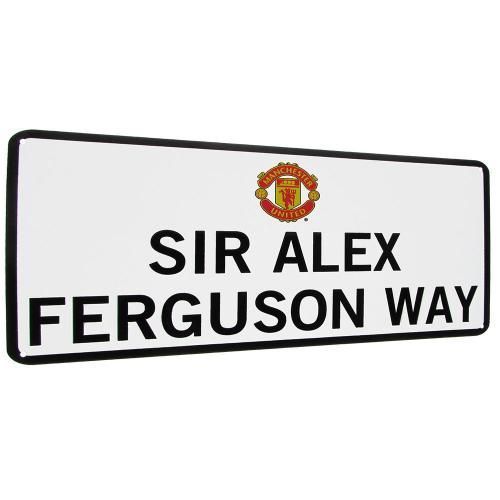Табличка Manchester United F.C. Street Sign Sir Alex