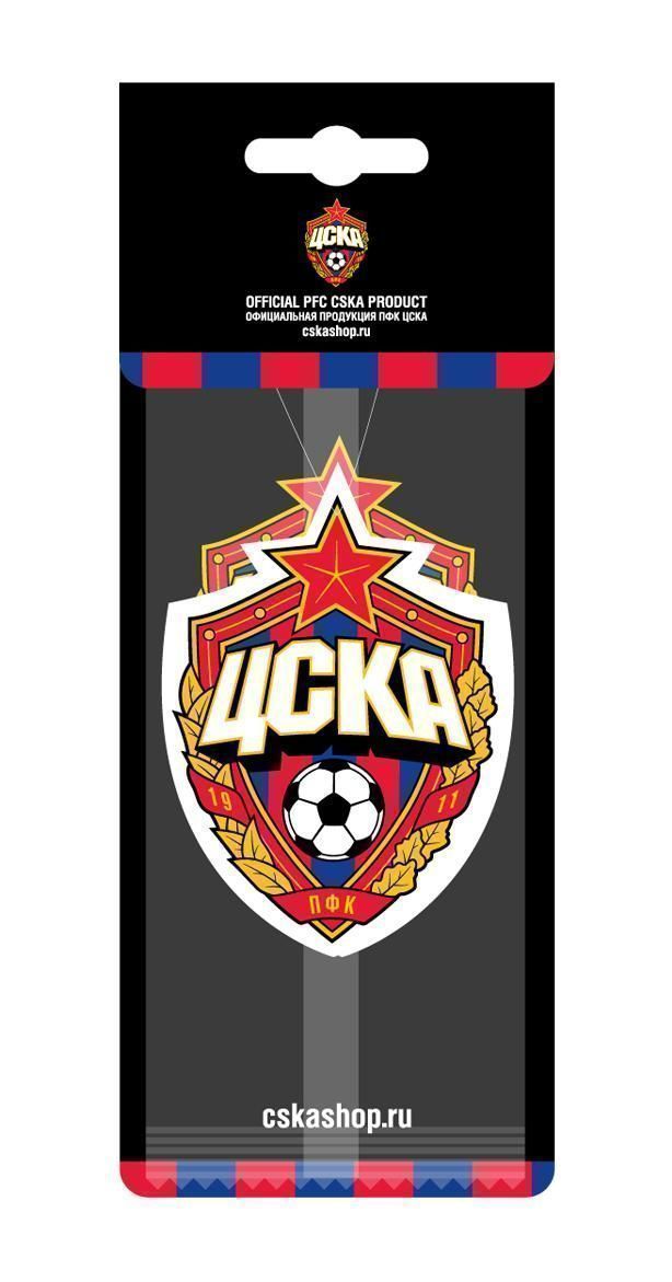 Автомобильный ароматизатор (ваниль) "Эмблема ПФК ЦСКА"