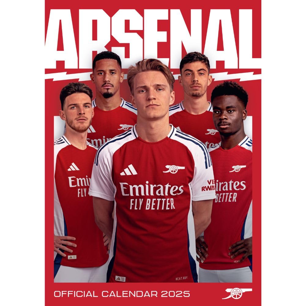 Календарь Арсенал Calendar 2025 А3