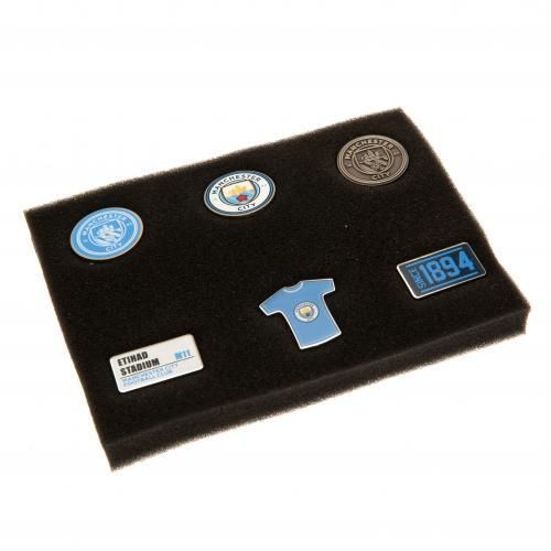 Набор значков Манчестер Сити 6 Piece Badge Set