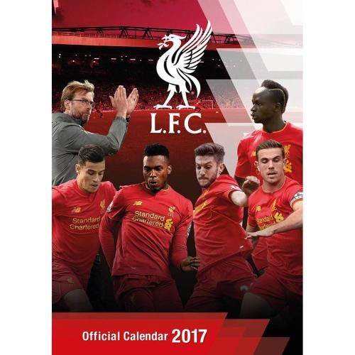 Календарь Ливерпуль Calendar 2017