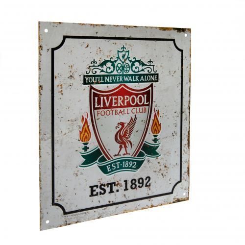 Табличка Ливерпуль Retro Logo Sign